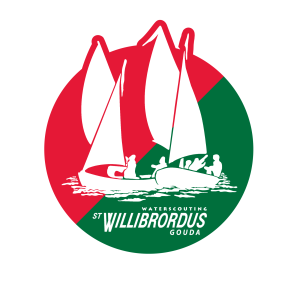 Logo rood groen met groepsnaam